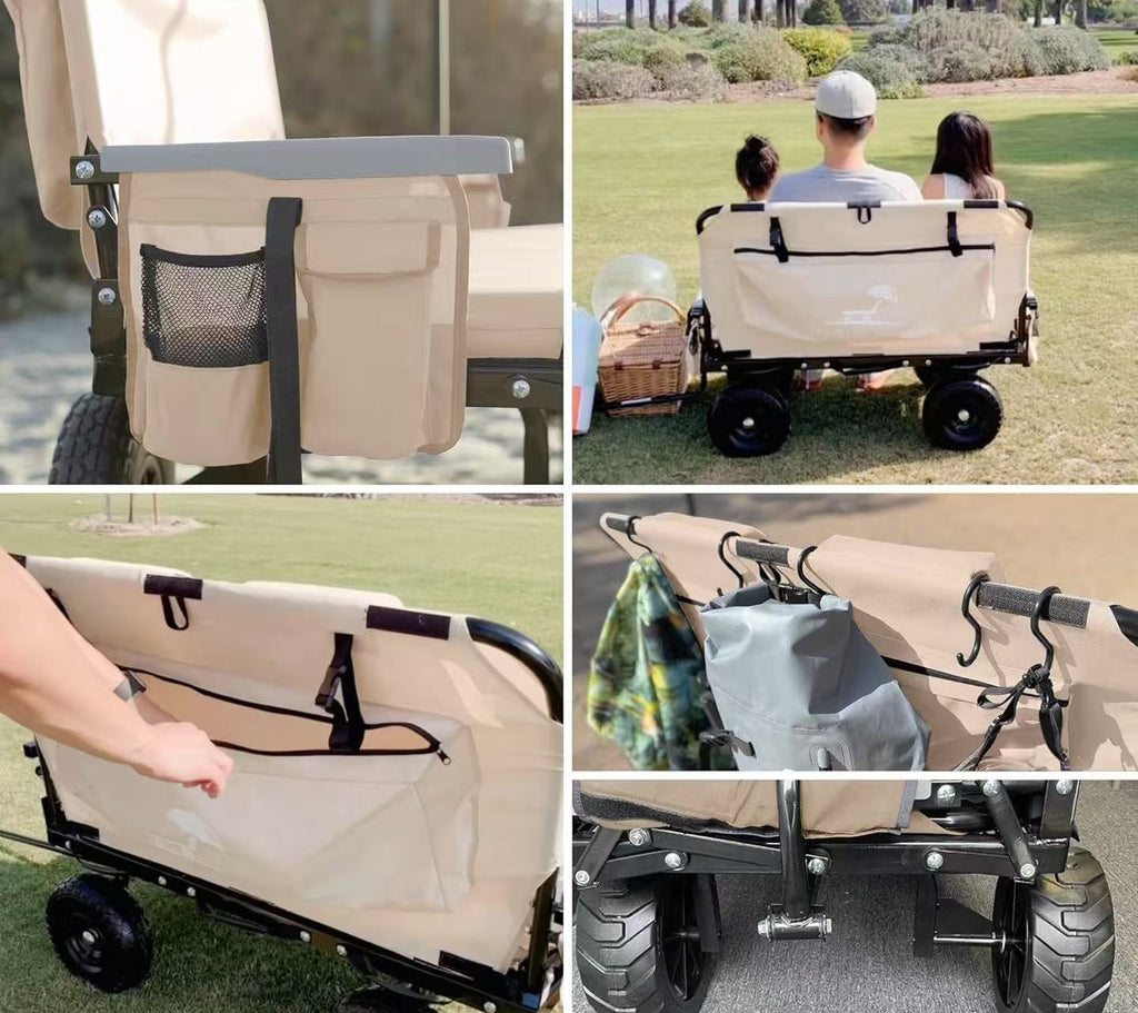 The Only Wagon That Converts into a 2-Person Chair